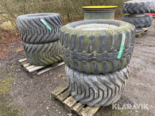 Hjul Assorteret 550/45R22.5 4 styk