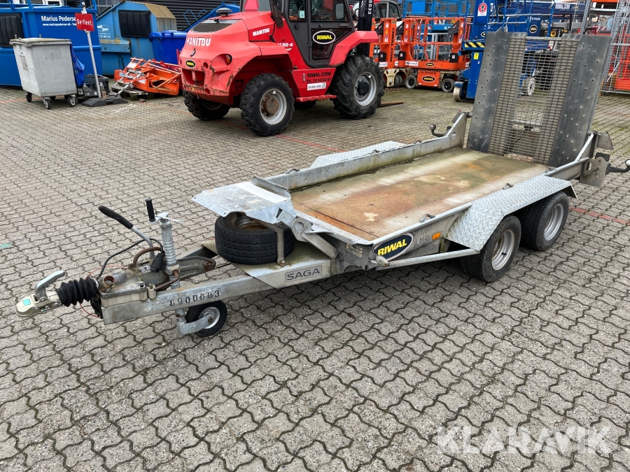 Maskintrailer Ifor williams 2700kg