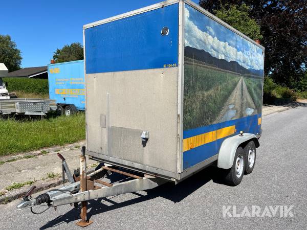 Lukket trailer RC  