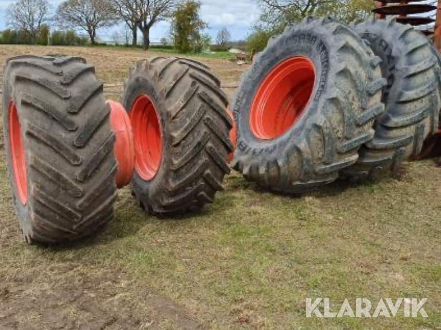 Tvillinghjul Class med låse