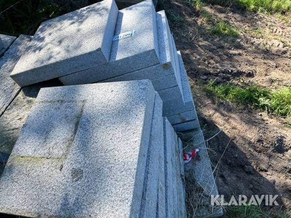 Granitfliser 59x59x10-12cm - 28 styk