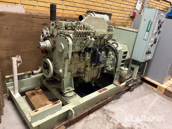 Generator Cummins Inc 60TA8.3-D(M) - fra en båd