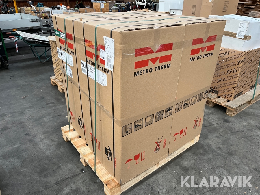 Varmtvandsbeholdere Metro Therm Model 110 Type 6440 4 styk