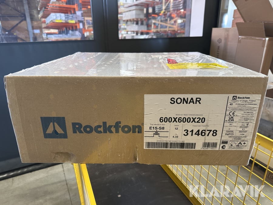 SONAR rockfon Klasse C