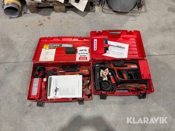 Lot boltpistol Hilti