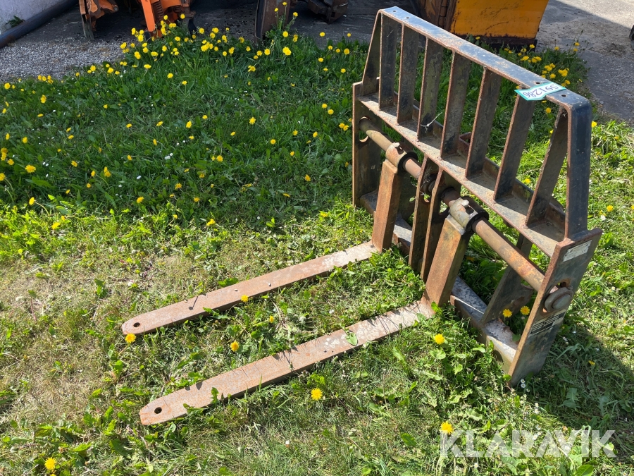 Pallegafler JLG / Leonardi Benne med beslag og 3 punkts ophæng