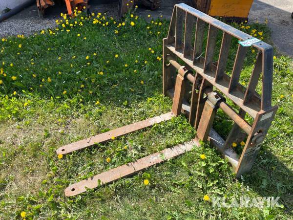 Pallegafler JLG / Leonardi Benne med beslag og 3 punkts ophæng