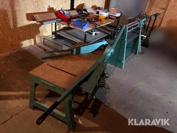 Pladesaks og bukkeudstyr JER