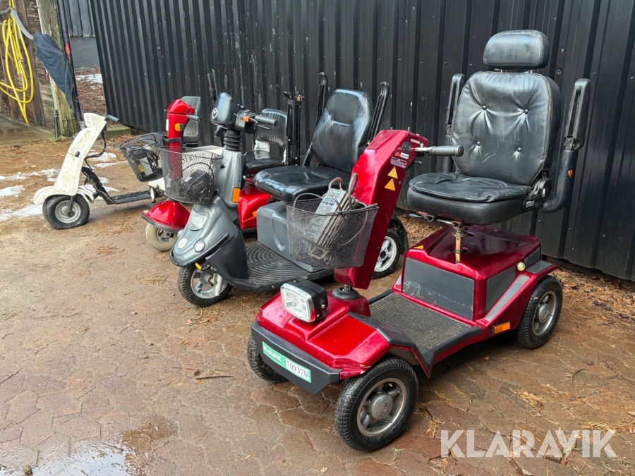 El-scootere Mini Crosser 4 styk