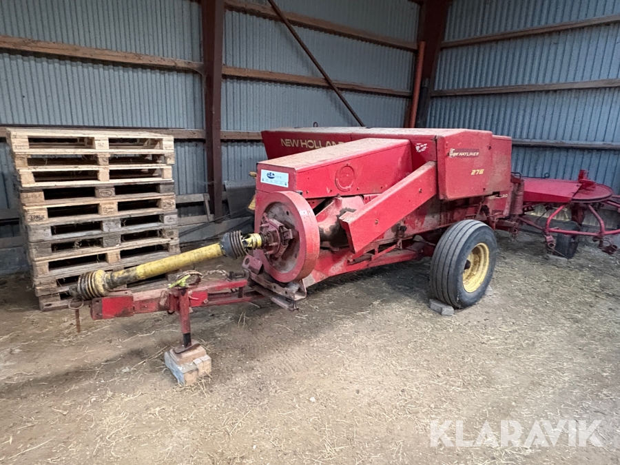 Små Ballepresser New Holland 276