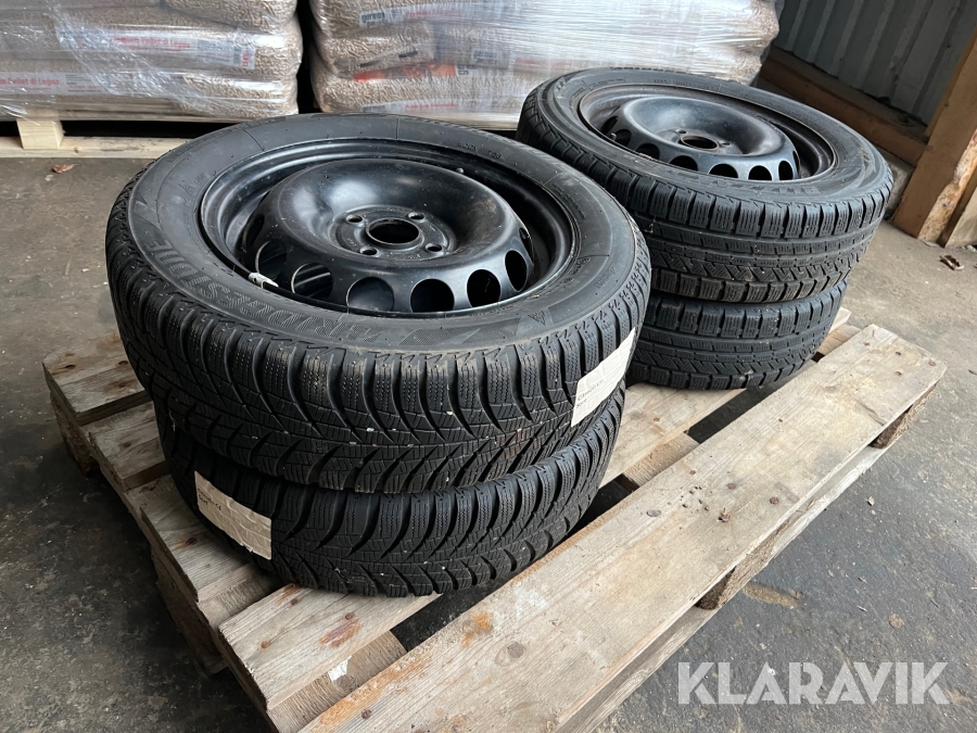 Dæk med fælg BRIDGESTONE 165/65R14 vinder dæk