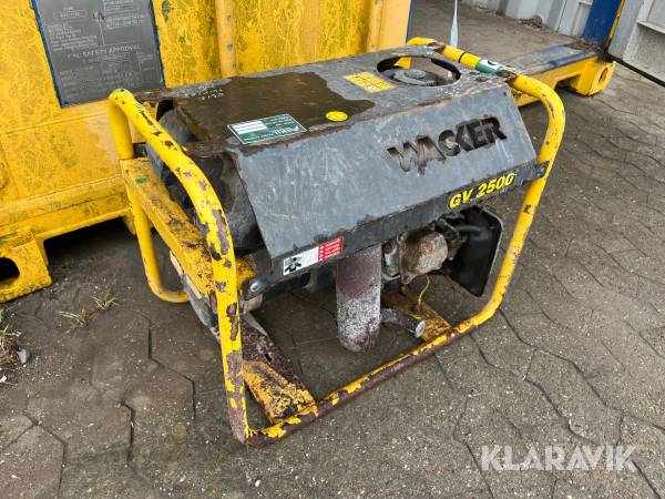 Generator Wacker GV 2500