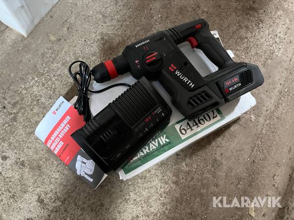 Slagborehammer Würth ABH 18 compact akku med batteri