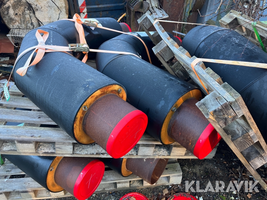 Fjernvarme rør buk Logstor Elbow, Hillerød, Klaravik auktion