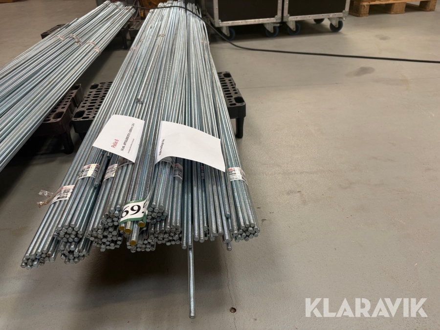 Gevindstænger Hilti AM10x3000 ca 280 styk