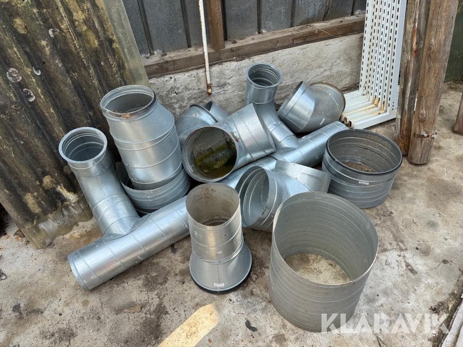 Ventilationsrør Veloduct 11 styk 