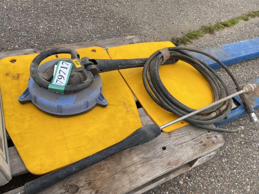 Gummimåtter til pladevibrator og dele til højtryksrenser