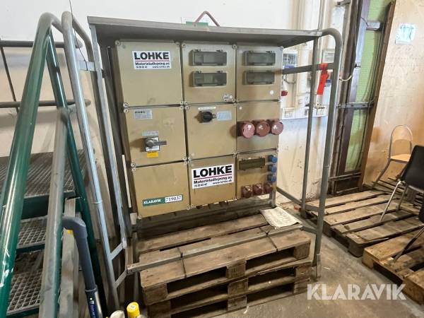 Målertavle BYGG EL 250A