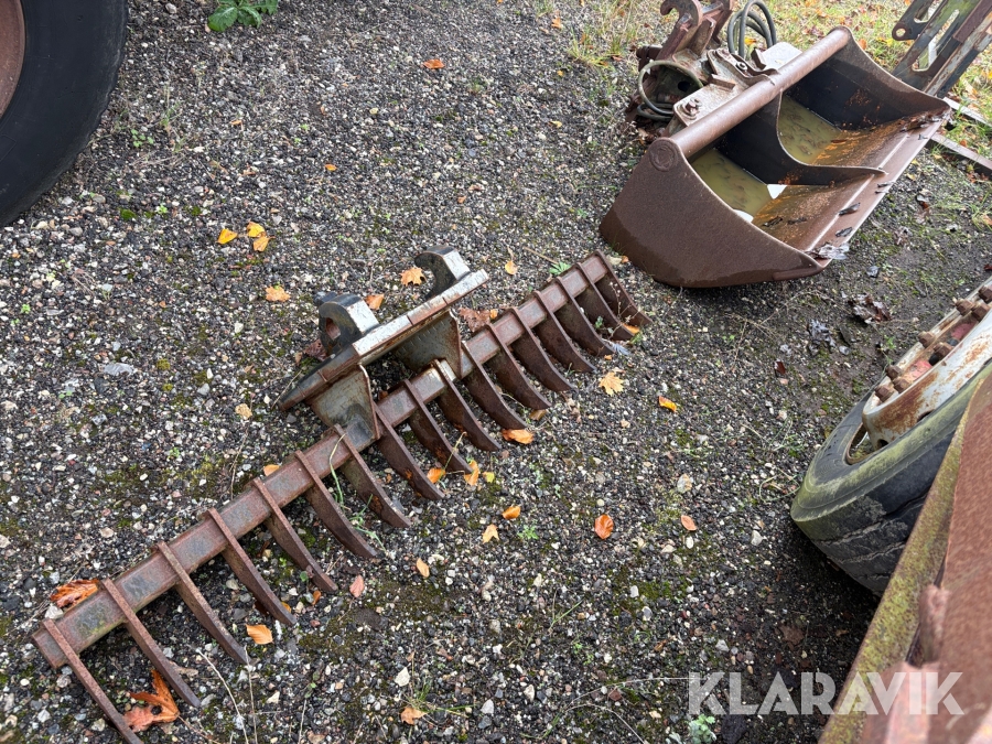 Rive, kipbar planerskovl, graveskovl