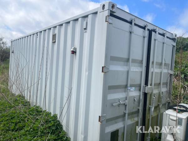 1 Mandskabs-container 8 personer 20 fods container