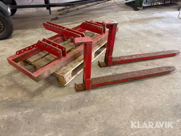 Pallegafler til 3 punkts ophæng