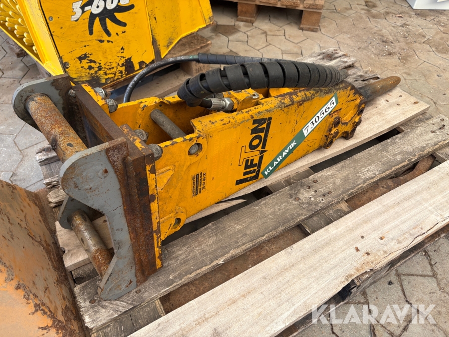 Nedbrydnings hammer med S 40 skift Lifton