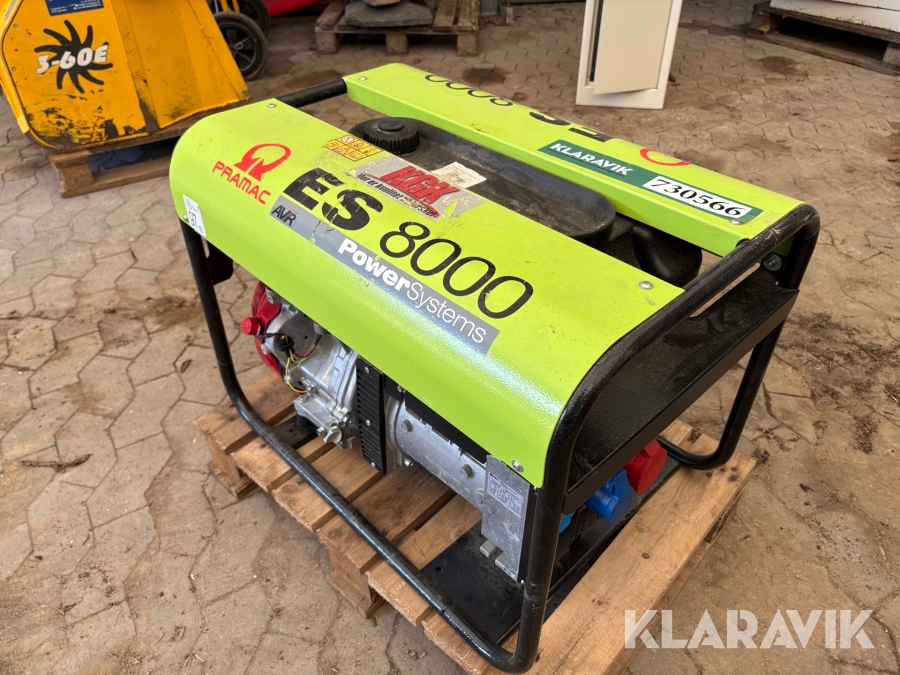 Generrator KGK Pramac ES 8000 power system