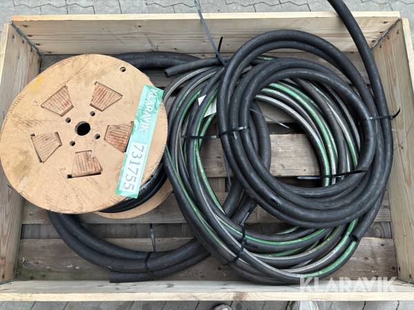 Hydraulik slanger 3 størrelser