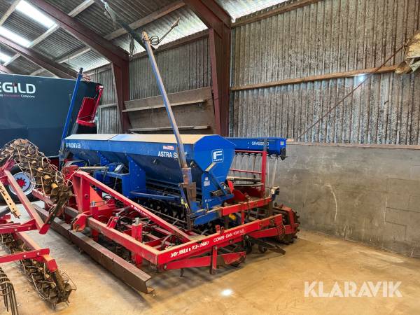 Såmaskine Fiona Astra SR med grasbag