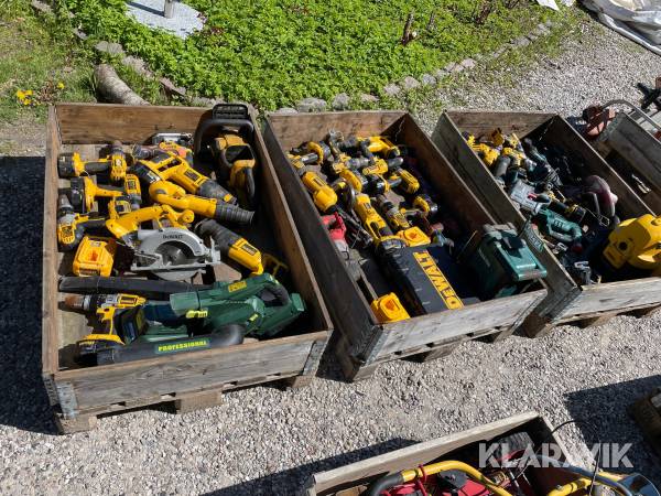 Blandet lot DeWalt  Bosch