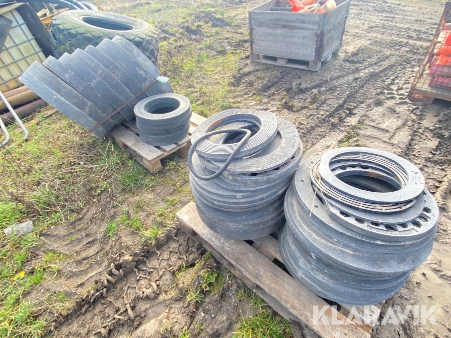 Paller med ass forhøjeringe 2 paller