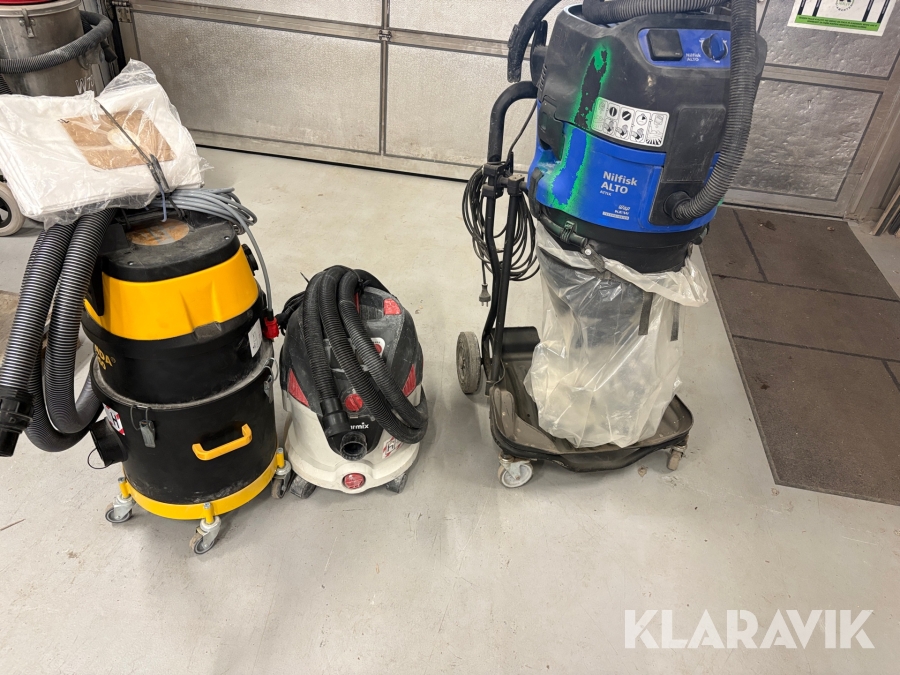 Støvsugere assorteret