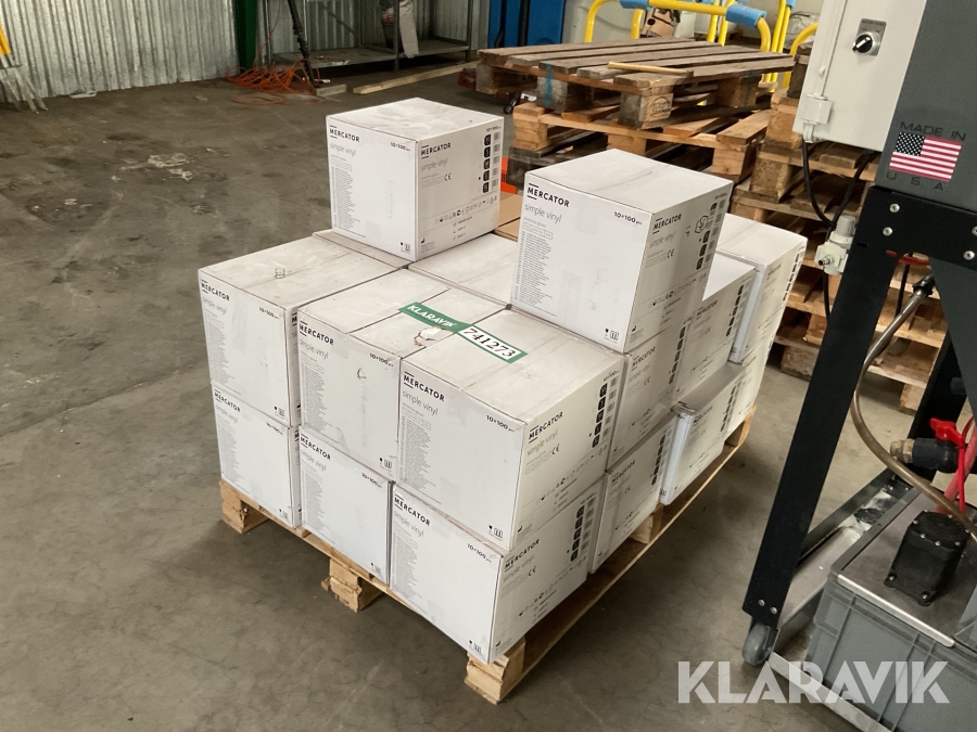 Vinyl handsker Mercator 25000 styk