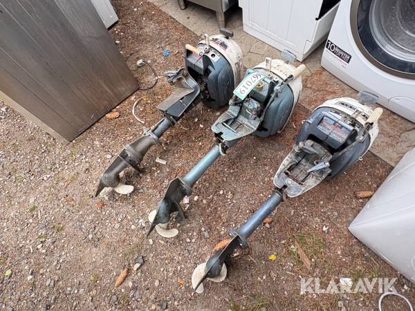 Bådmotorer Lightwin 3 styk