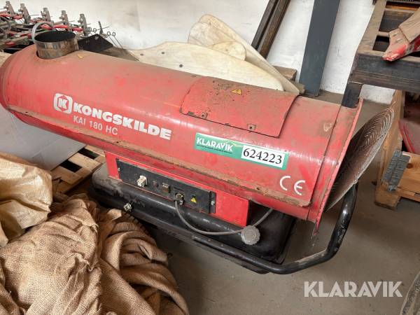Oliekanon Kongskilde KAI 180 HC reparationsgenstand