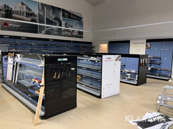 Værksteds/butik inventar