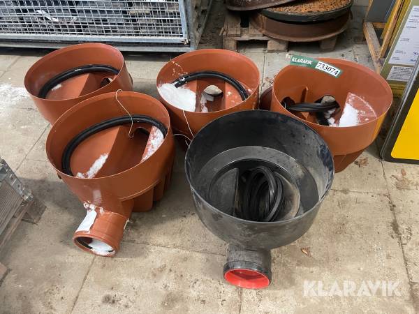 Inspektionsbrønde 5 styk