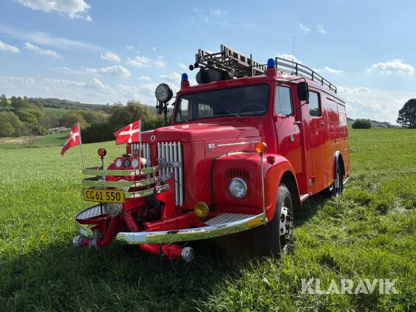 Veteranbrandbil Scania L 80
