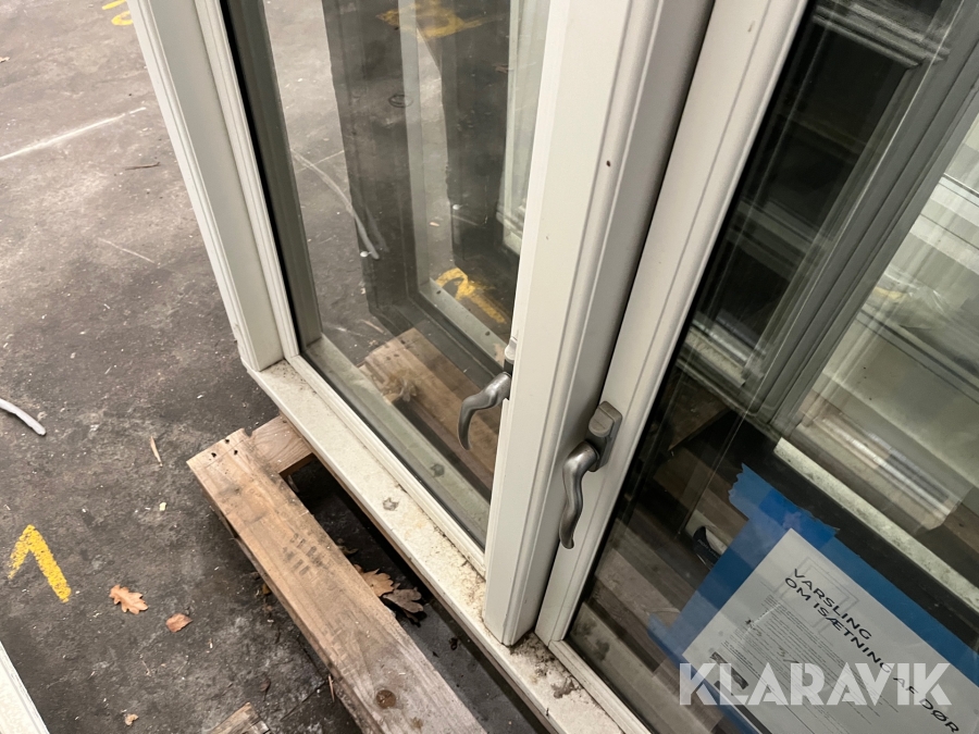 Vinduer med rednings åbning Træ/alu Thermo 3 styk