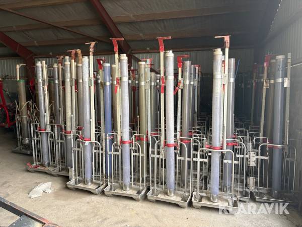 Foderautomater Tube-O-Mat 70 styk enkelt og 8 styk dobbelt