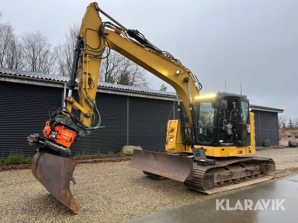 Gravemaskine Cat 315FLCR med NOX rotortilt