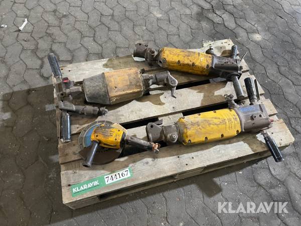 Lufthammer sæt Atlas - Copco 3 styk