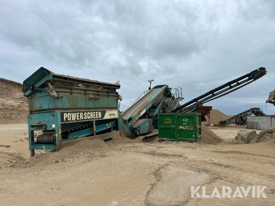 Sorteringsanlæg Powerscreen Chieftain 1400