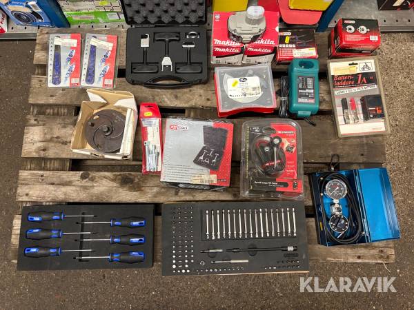 Blandet lot fra autoværksted