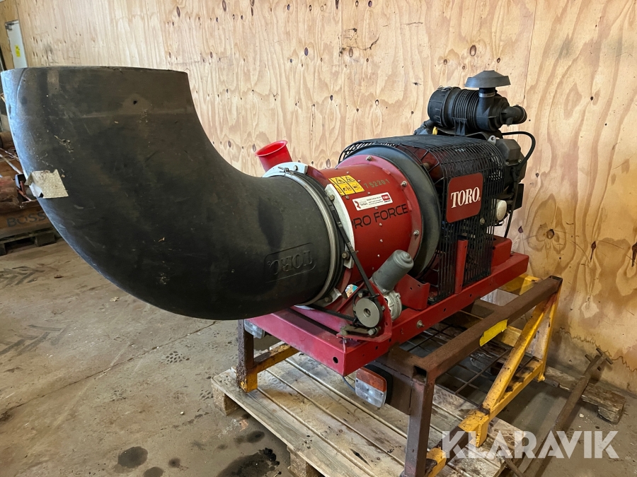 blæsermaskine Toro Pro force