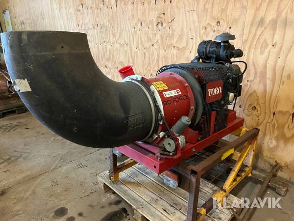 blæsermaskine Toro Pro force
