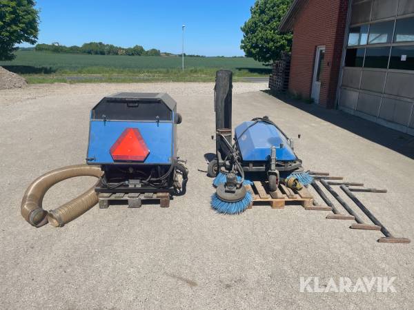 Feje/sugeanlæg BCS til kompakt traktor (komplet)