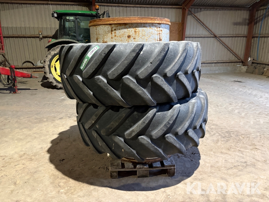 Traktor dæk tvillingehjul Michelin Multibib