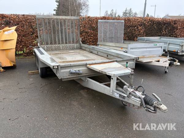 Maskintrailer Brenderup B26 3500kg