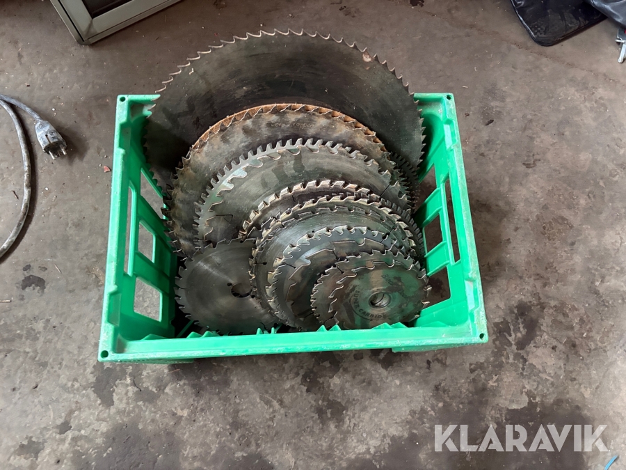 Savklinger lot assorteret størrelser